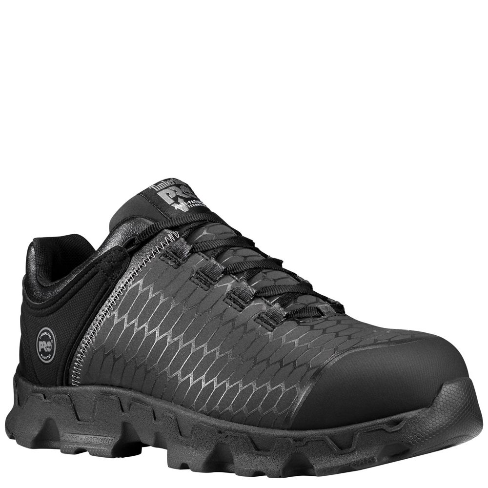 Pantofi De Lucru Timberland Barbati Negrii/Gri - Pro® Powertrain Sport Alloy Toe Sd - Romania - WDCQ